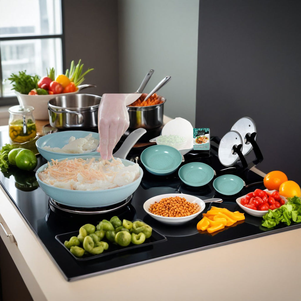 Jade Pans set of 5 a 398 LEU