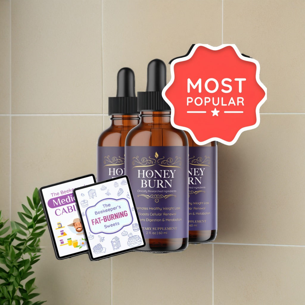 HoneyBurn - 3 Bottles + 2  Ebooks